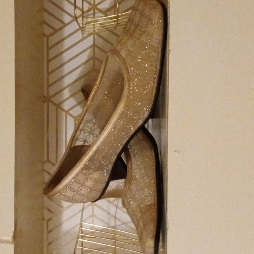 Nina Bridal Shoes Gold